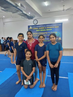 National English School Triumphs at CISCE Zonal Yoga Competition 2025 In the prestigious Yoga Competition, our students have brought home laurels by securing the 1st and 3rd positions.