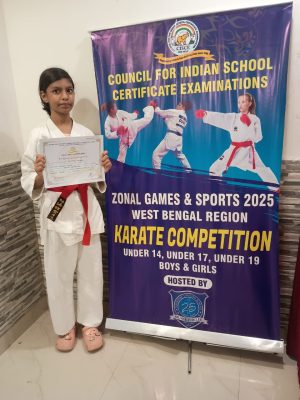 National English School Shines at CISCE Zonal Karate Championship 2025 Our students showcased remarkable performances, securing top positions across categories and qualifying for the Regional Level.