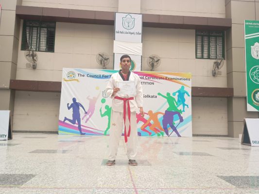 Sagnik Bagui of Class - XII has been selected for the ASISC Regional Taekwondo Competition ,2025