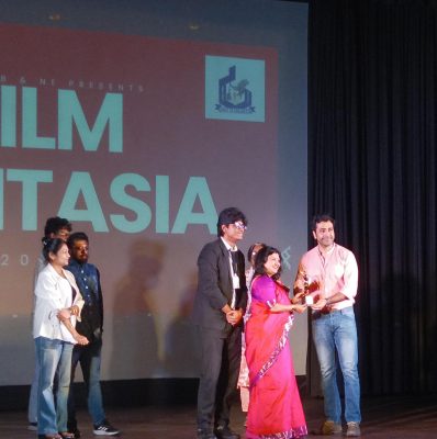 National English School Shines at Film Fantasia 2025 organised by ASISC Our school’s short film, based on the thought-provoking theme “A Glimpse of Tomorrow”, earned high acclaim, winning the award for Best Supporting Actor (Male) award for the exceptional performance of our students.