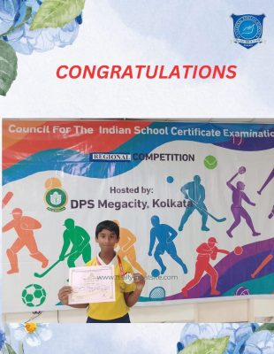 NES Shines at CISCE Lawn Tennis Doubles 2025 (Regional Level) Brijesh Manna showcased exceptional skill and sportsmanship, securing the 2nd Position.